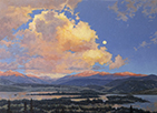 Monsoon Moon 30 x 40 Oil