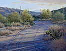 Rincon Evening Walk 15-3/8 x 20 Oil