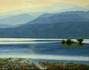 Dawn's Quiet Warmth - Lake Dillon, Colorado 24 x 30 Oil